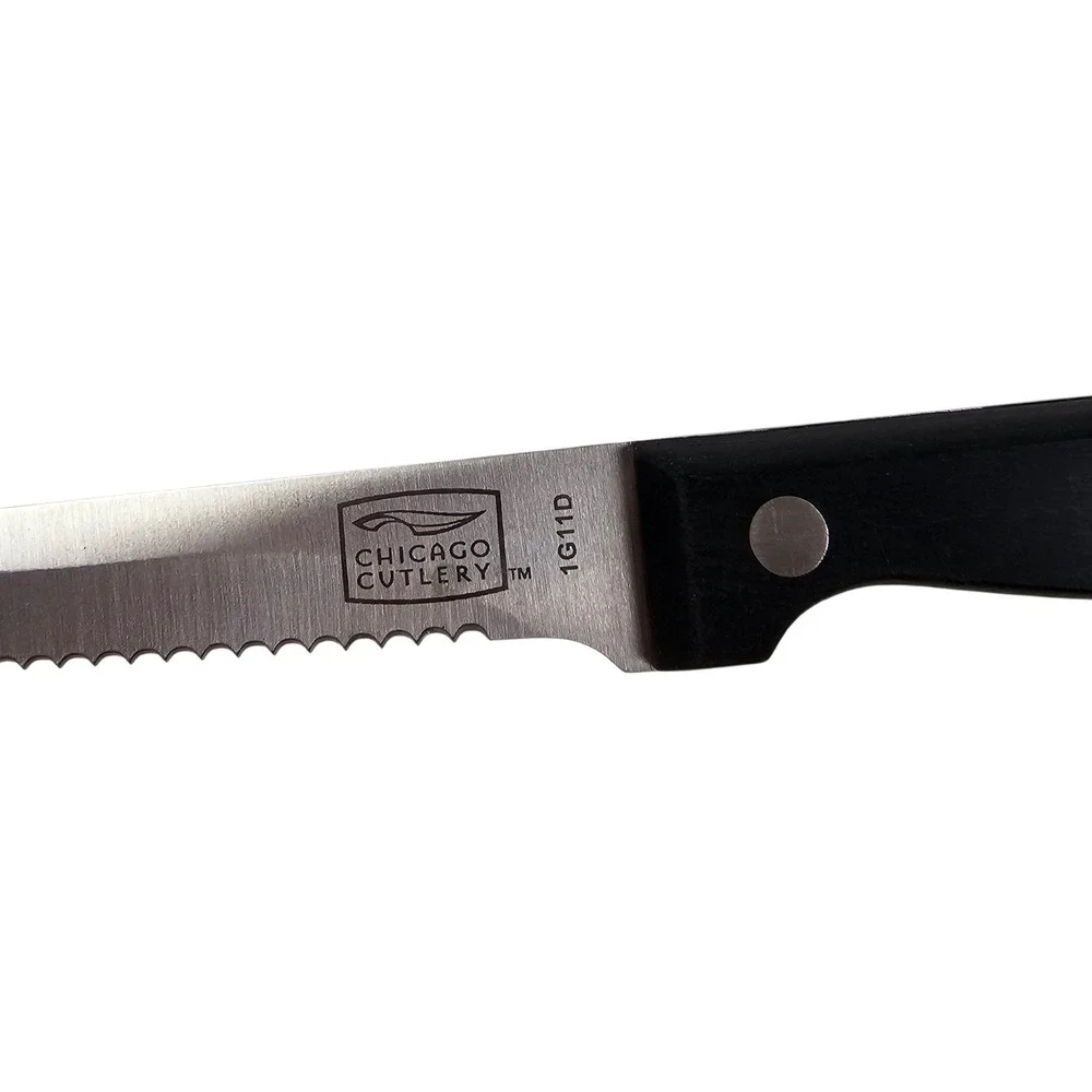 Zwilling Twin Gourmet 8 Piece Steak Knife Set with Wood Block & Utility Knife